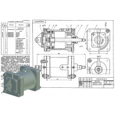 МЧ00.28.00.00 Цилиндр пневматический (T-Flex CAD 3D 12)
